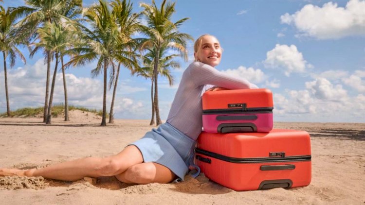 Away's new technicolor suitcases will make you want to book a trip ASAP